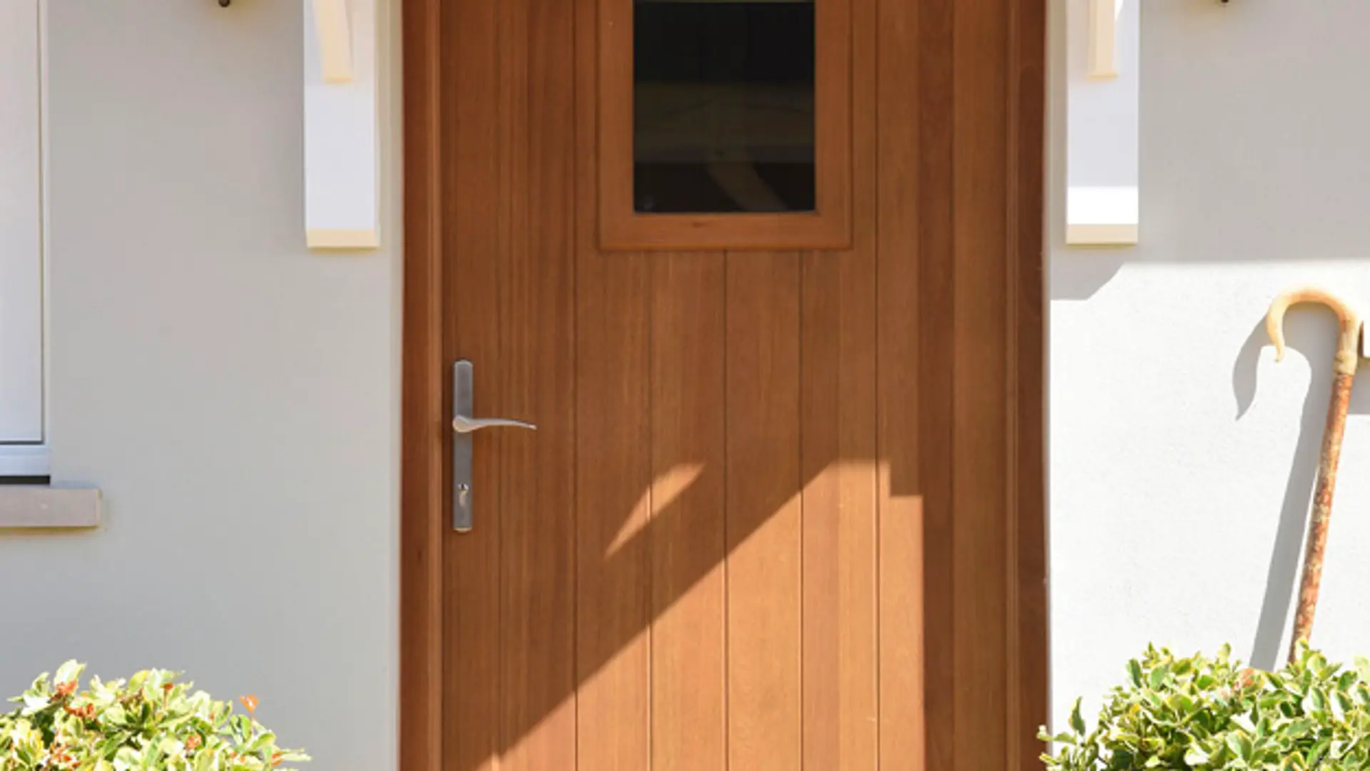 Entrance Door Stained Exterior 3 - Entrance Door in Stained