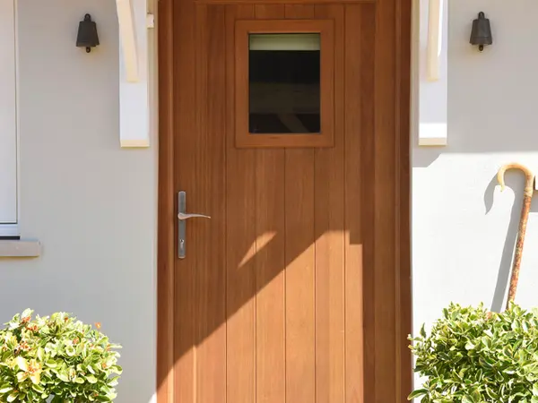 Entrance Door Stained Exterior 3 - Entrance Door in Stained
