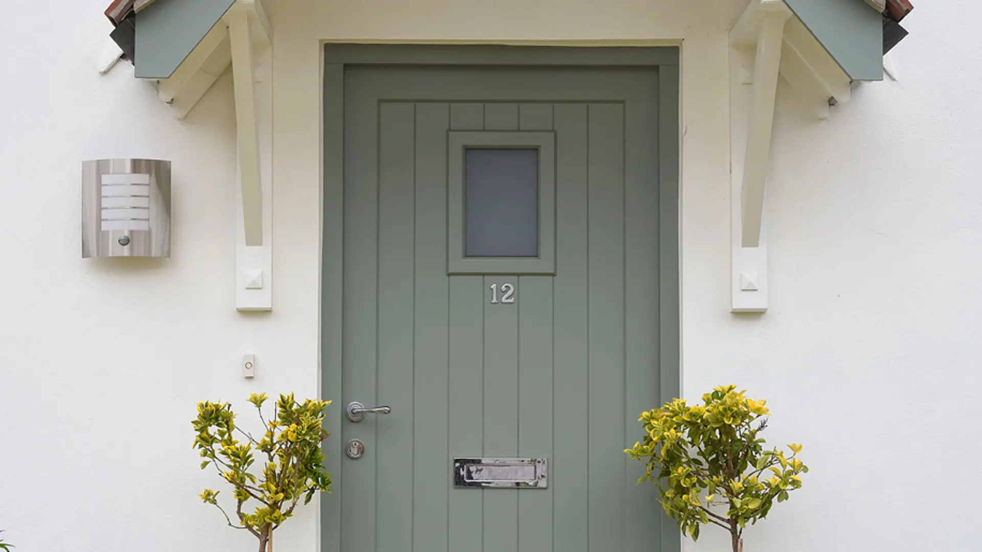 Entrance Door Grey Exterior 13 - Entrance Door in Grey