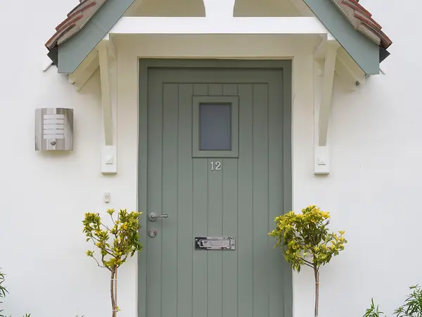 Entrance Door Grey Exterior 13 - Entrance Door in Grey