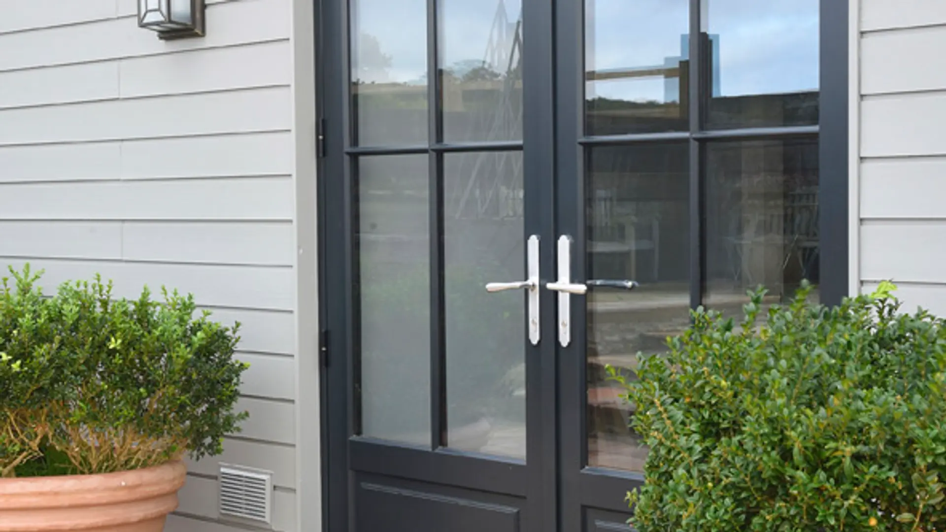 French Door Grey Exterior 9 - French door in Grey