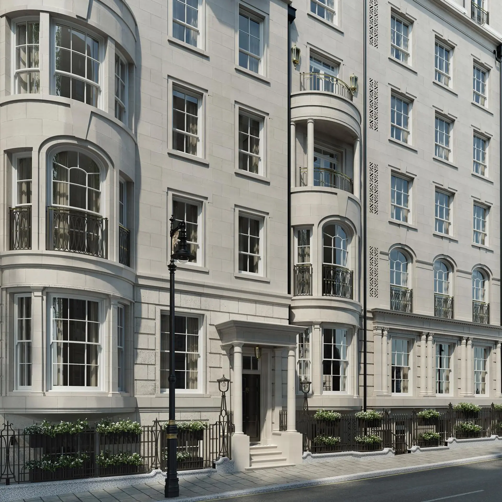 Sash Windows White Exterior 12 - Sash window in White