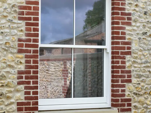 Sash Windows White Exterior 57 - Sash window in White