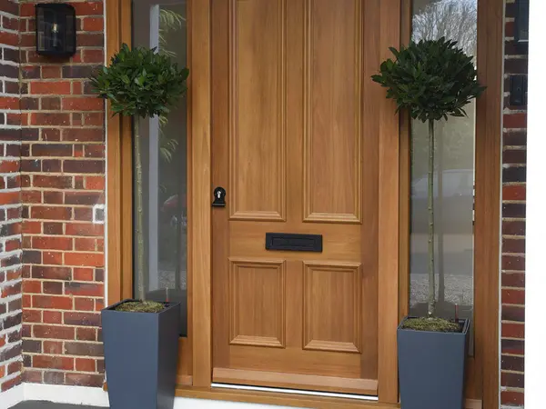 Entrance Door Stained Exterior 7 - Entrance Door in Stained