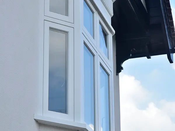 Casement Windows White Exterior 17 - Casement window in White