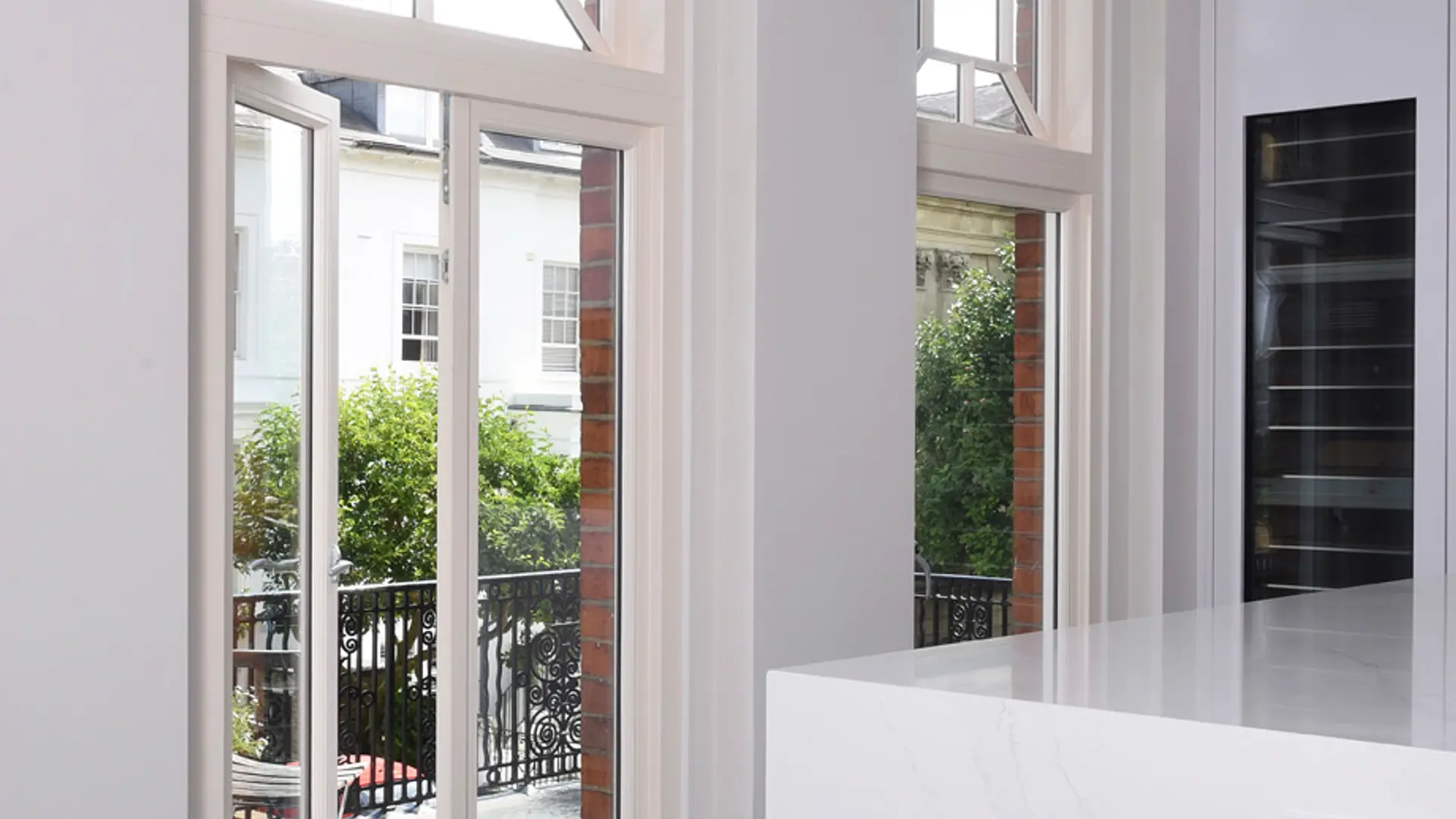 French Door White Interior 28 - French door in White
