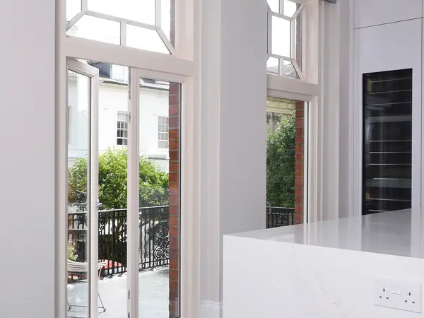 French Door White Interior 28 - French door in White