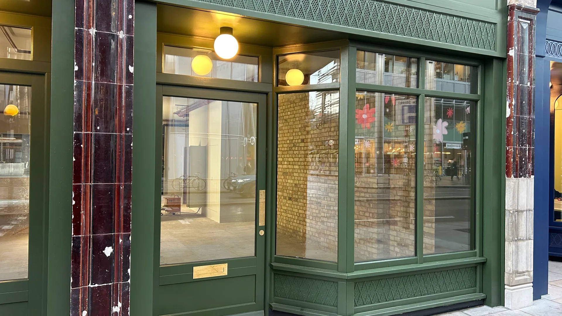 Casement Windows Green Exterior 2 - Casement window in Green