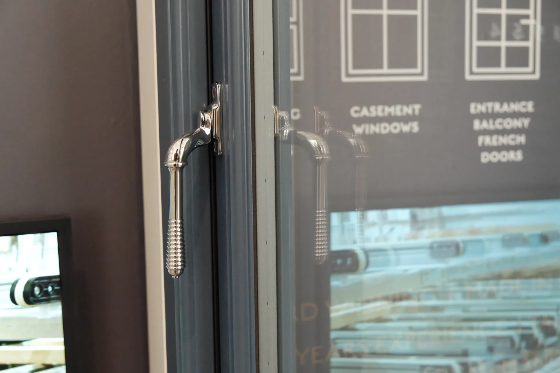 Mumford & Wood Ironmongery Polished Chrome Casement Window - in