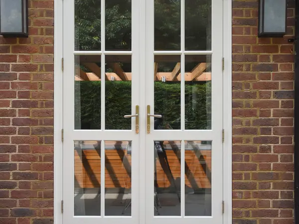 French Door White Exterior 27 - French door in White