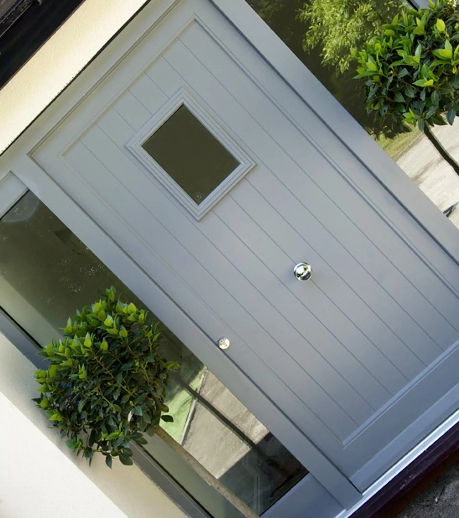 Mumford & Wood Ironmongery Polished Chrome Entrance Door 22 - in
