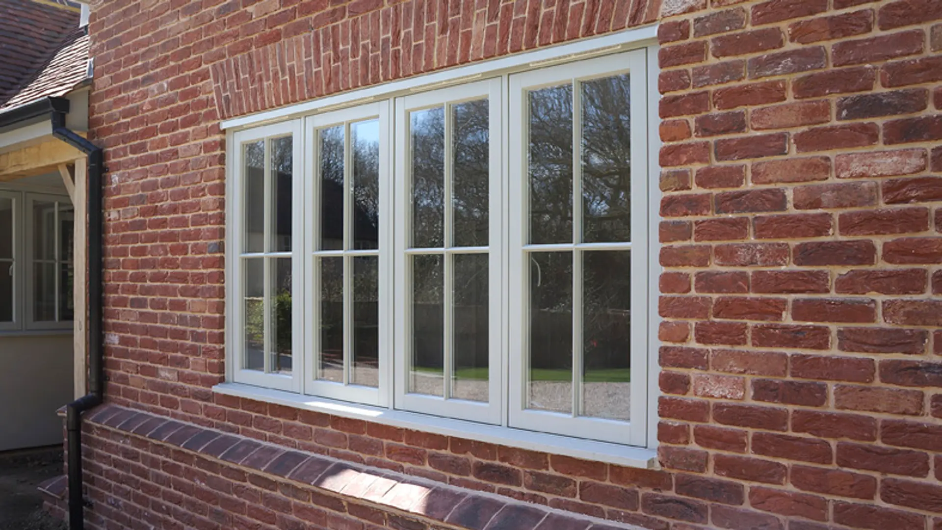 Casement Windows White Exterior 38 - Casement window in White