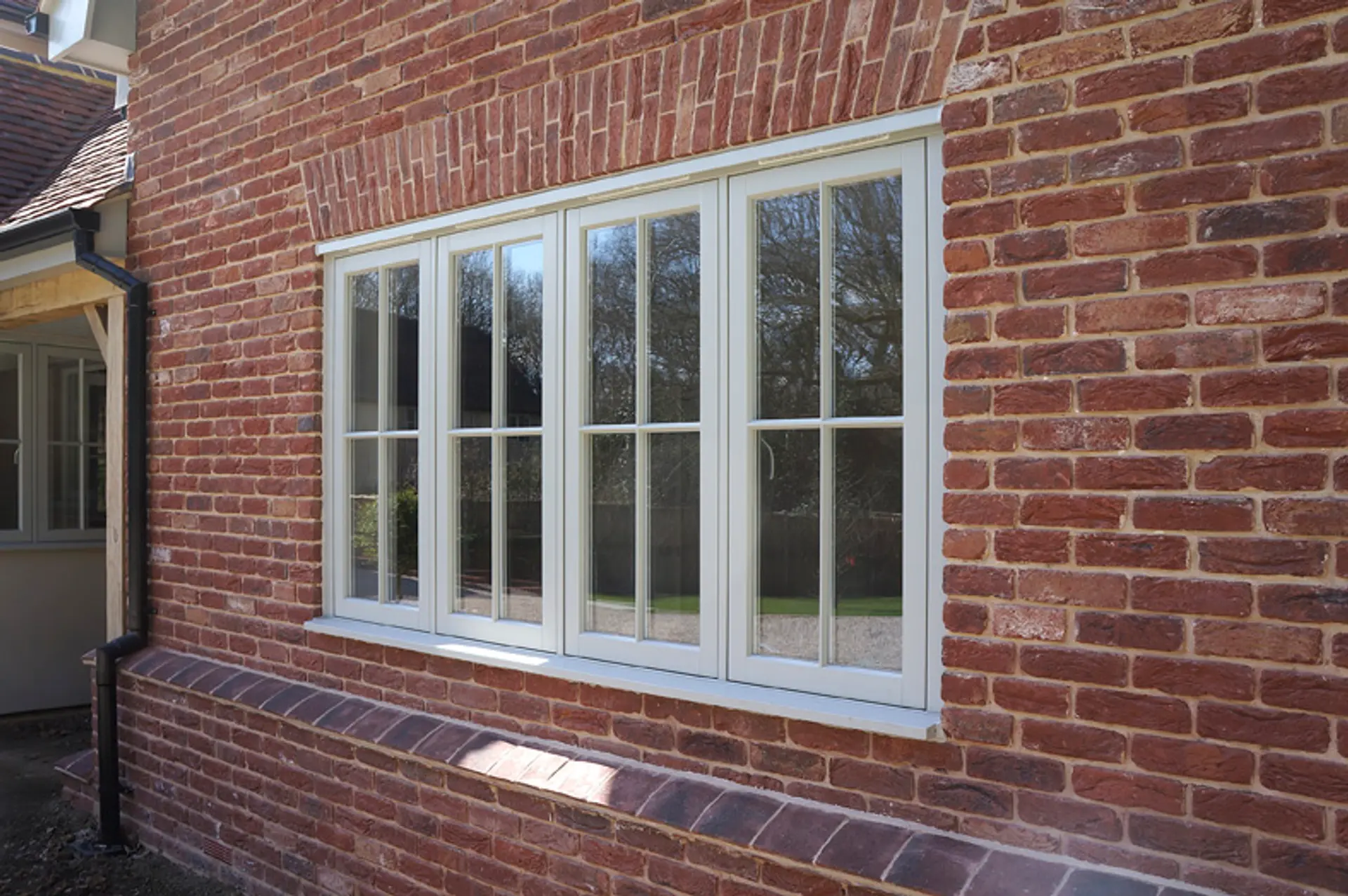 Casement Windows White Exterior 38 - Casement window in White