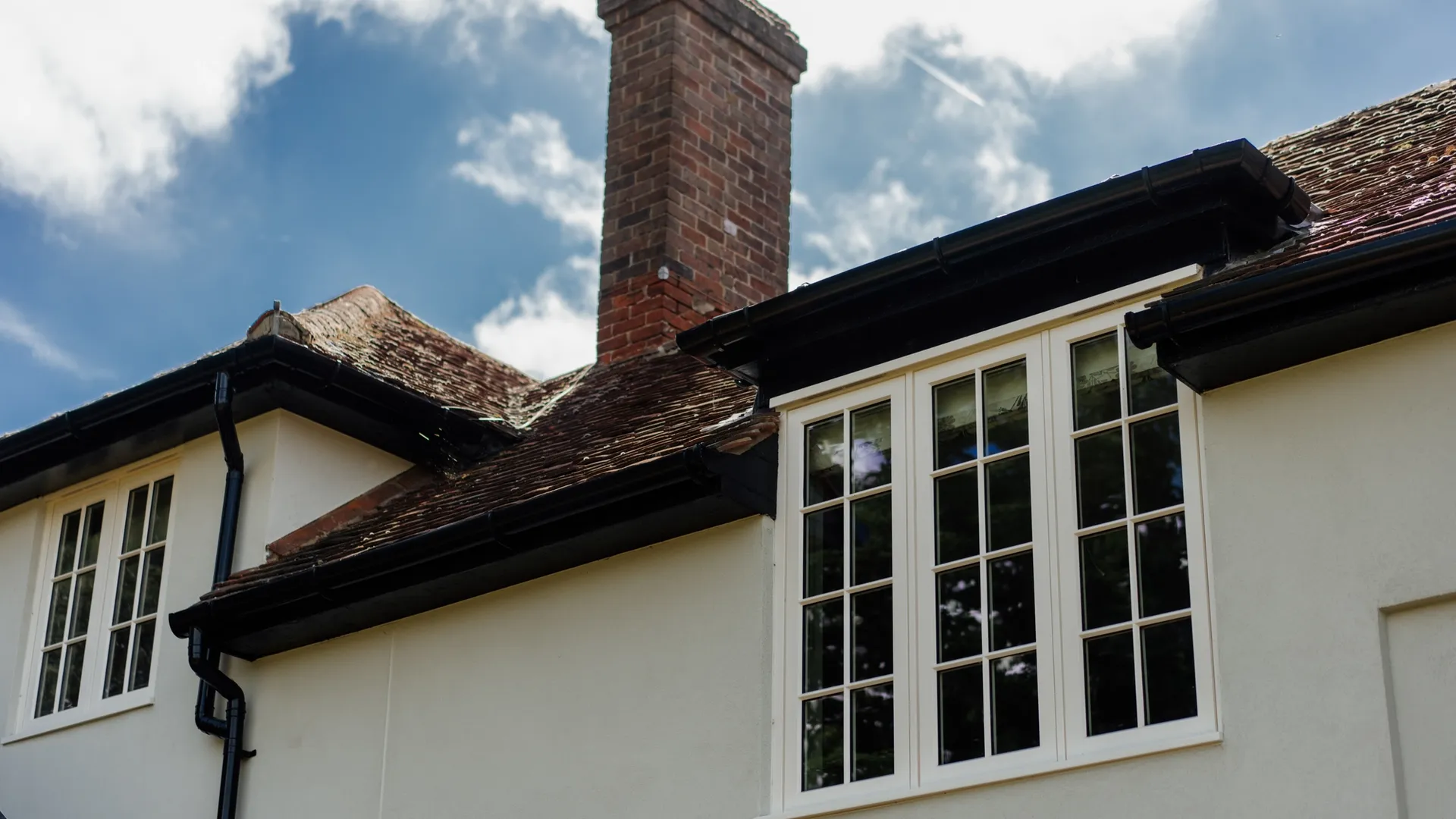 Casement Windows White Exterior 33 - Casement window in White