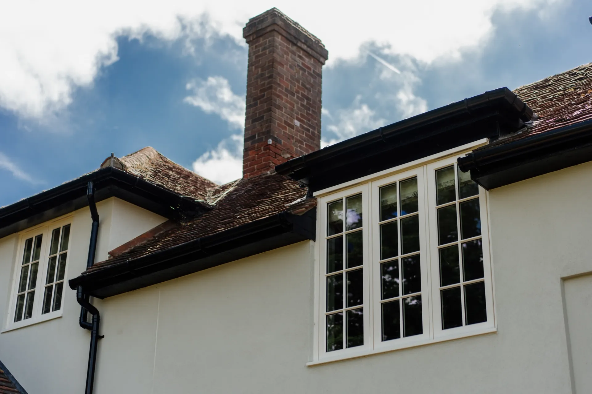 Casement Windows White Exterior 33 - Casement window in White