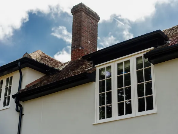 Casement Windows White Exterior 33 - Casement window in White