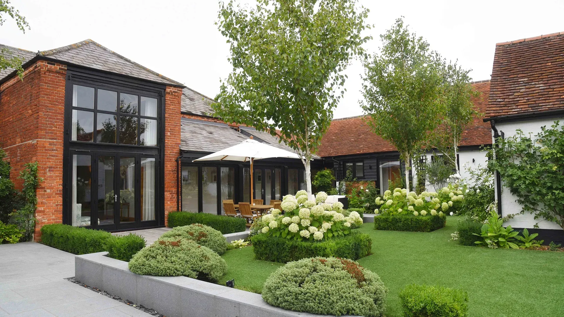 dark paint options for timber windows