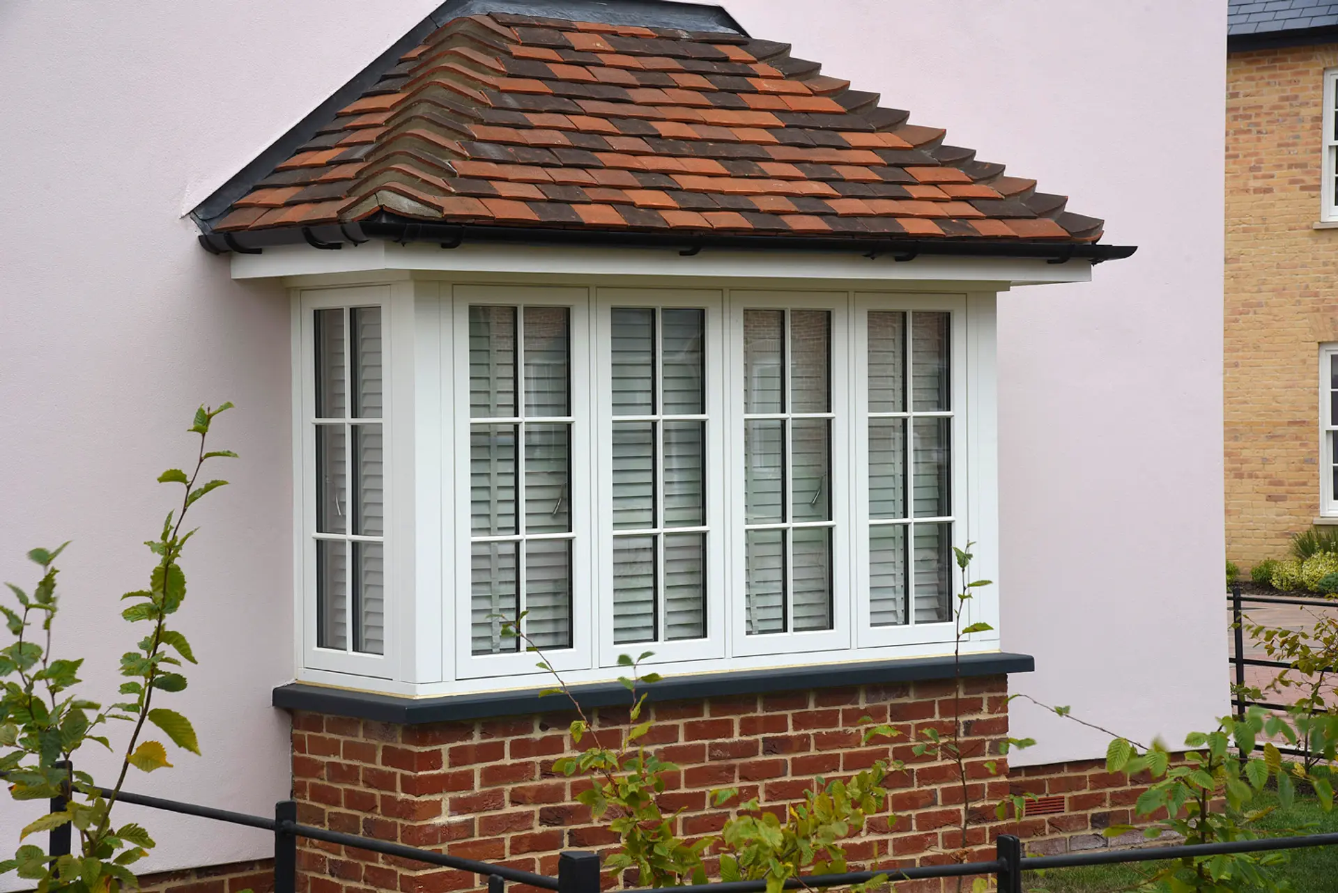 Casement Windows White Exterior 45 - Casement window in White