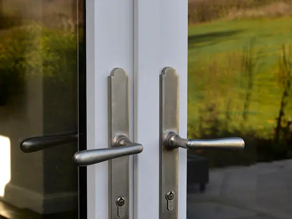 Mumford & Wood Ironmongery Satin Chrome French Door -  in