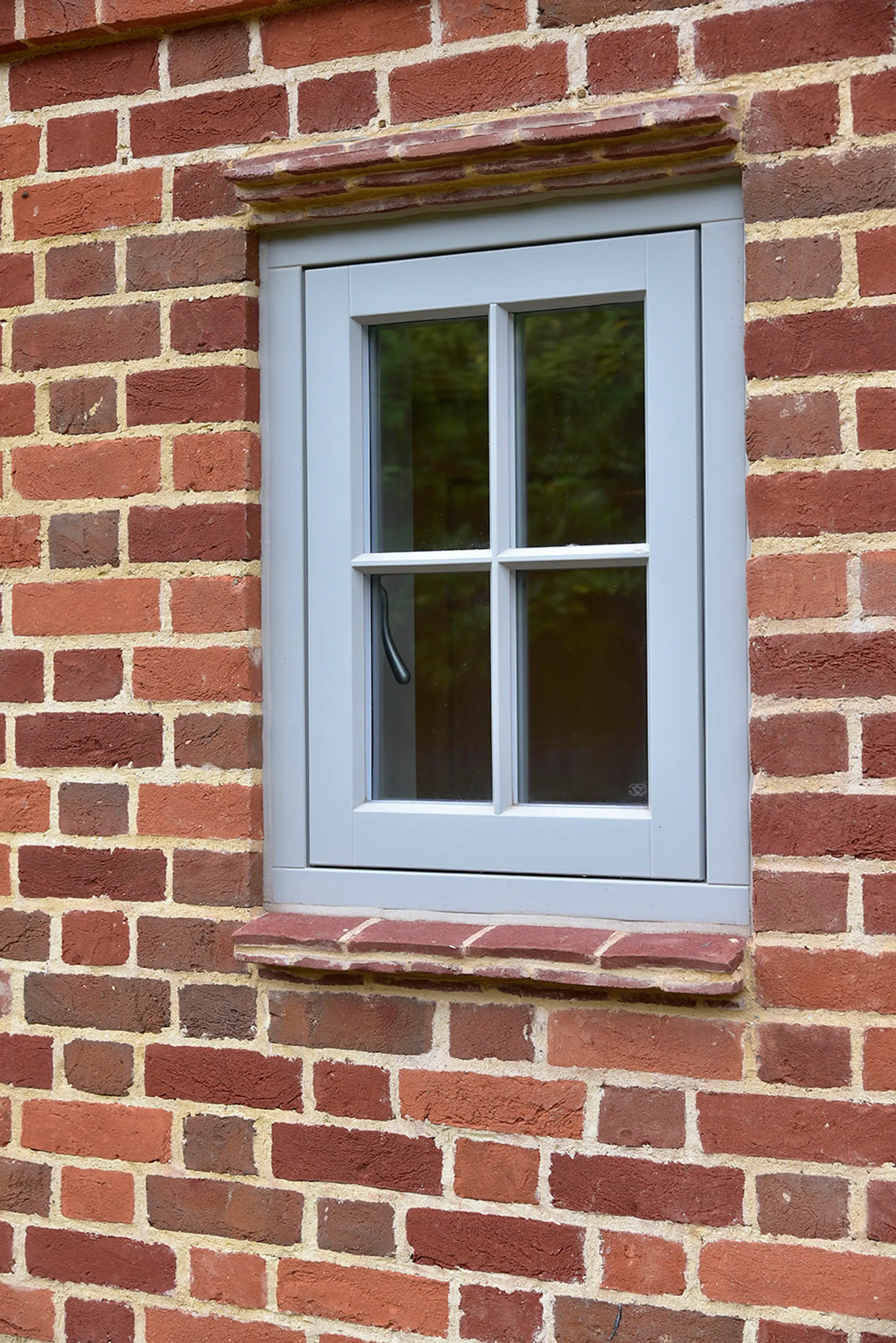 Casement Windows White Exterior 22 - Casement window in White