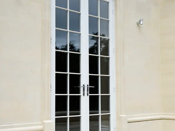 French Door White Exterior 31 - French door in White