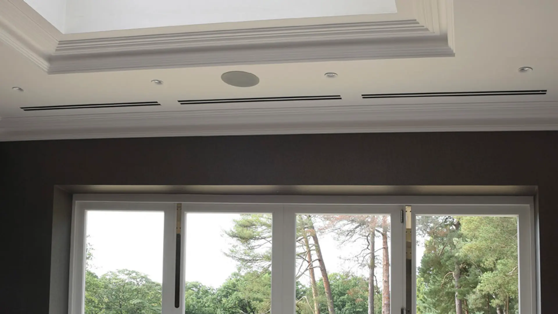 Bifold Door White Interior 2 - Bi-fold door in White