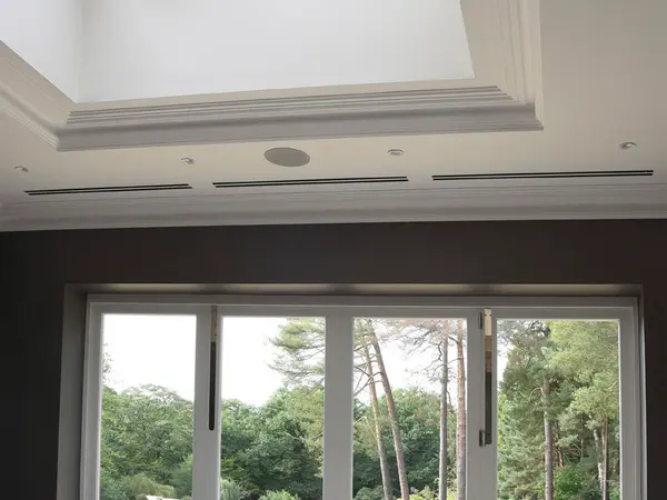 Bifold Door White Interior 2 - Bi-fold door in White