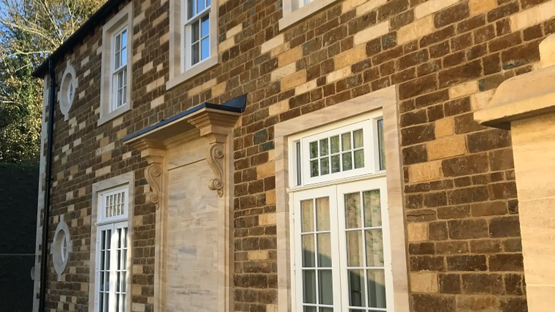 French Door White Exterior 2 - French door in White