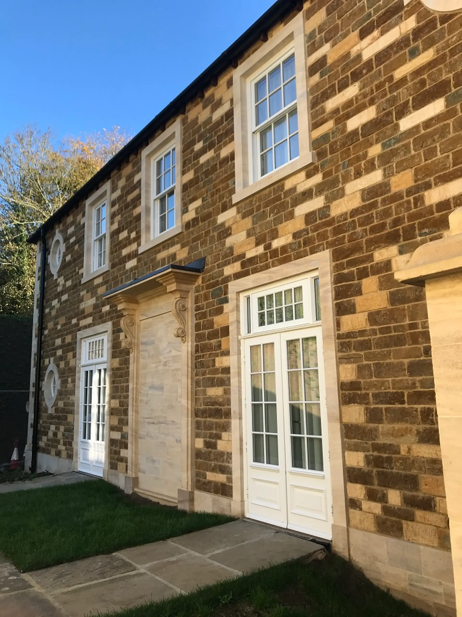 French Door White Exterior 2 - French door in White