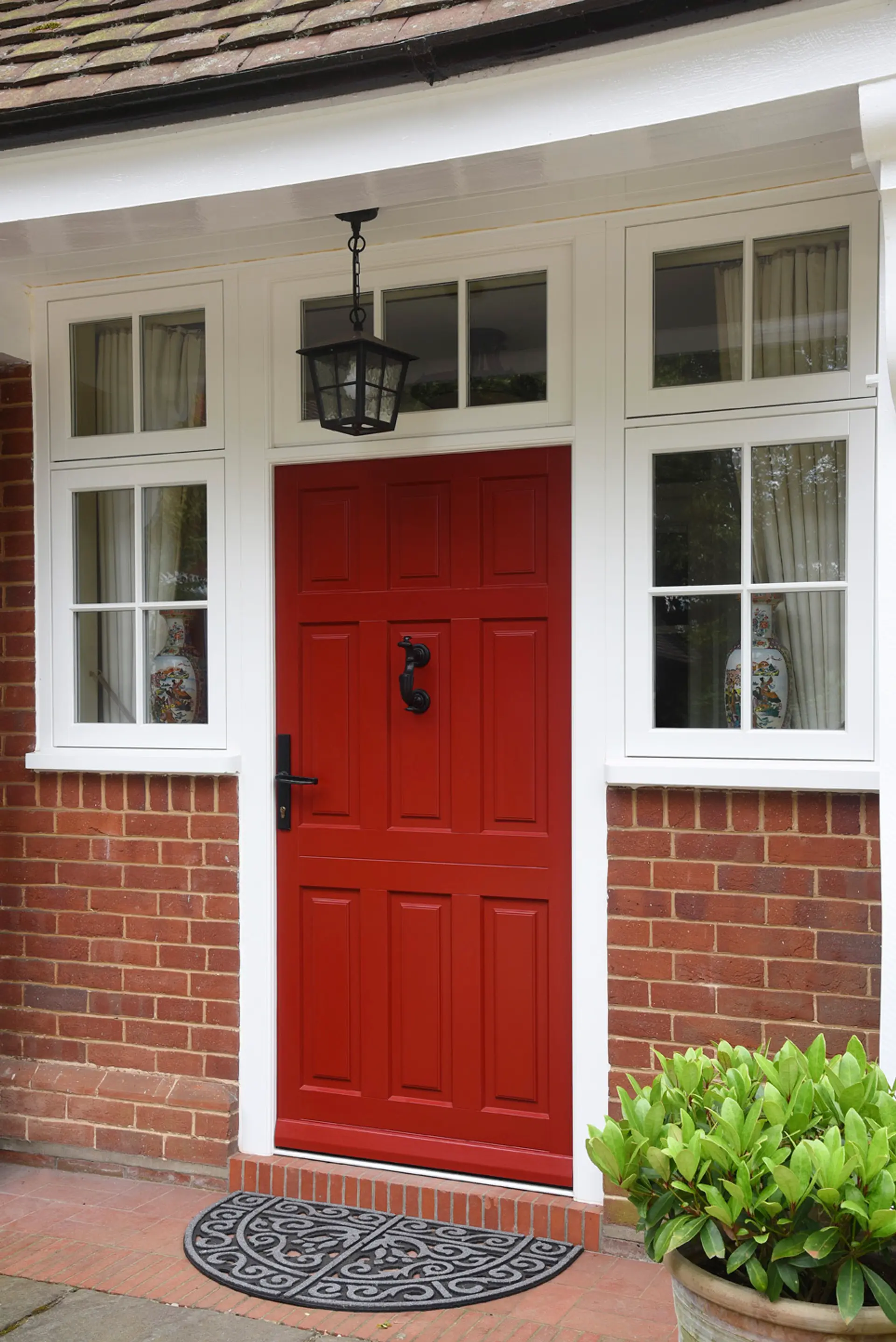 Entrance Door Red Exterior - Entrance Door in Red