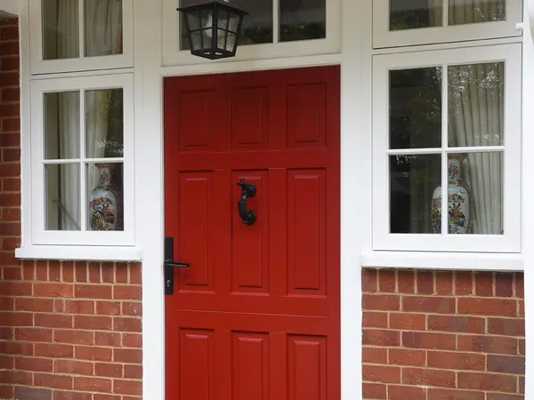 Entrance Door Red Exterior - Entrance Door in Red
