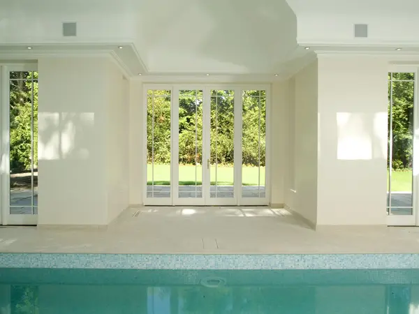 Bifold Door White Interior 3 - Bi-fold door in White