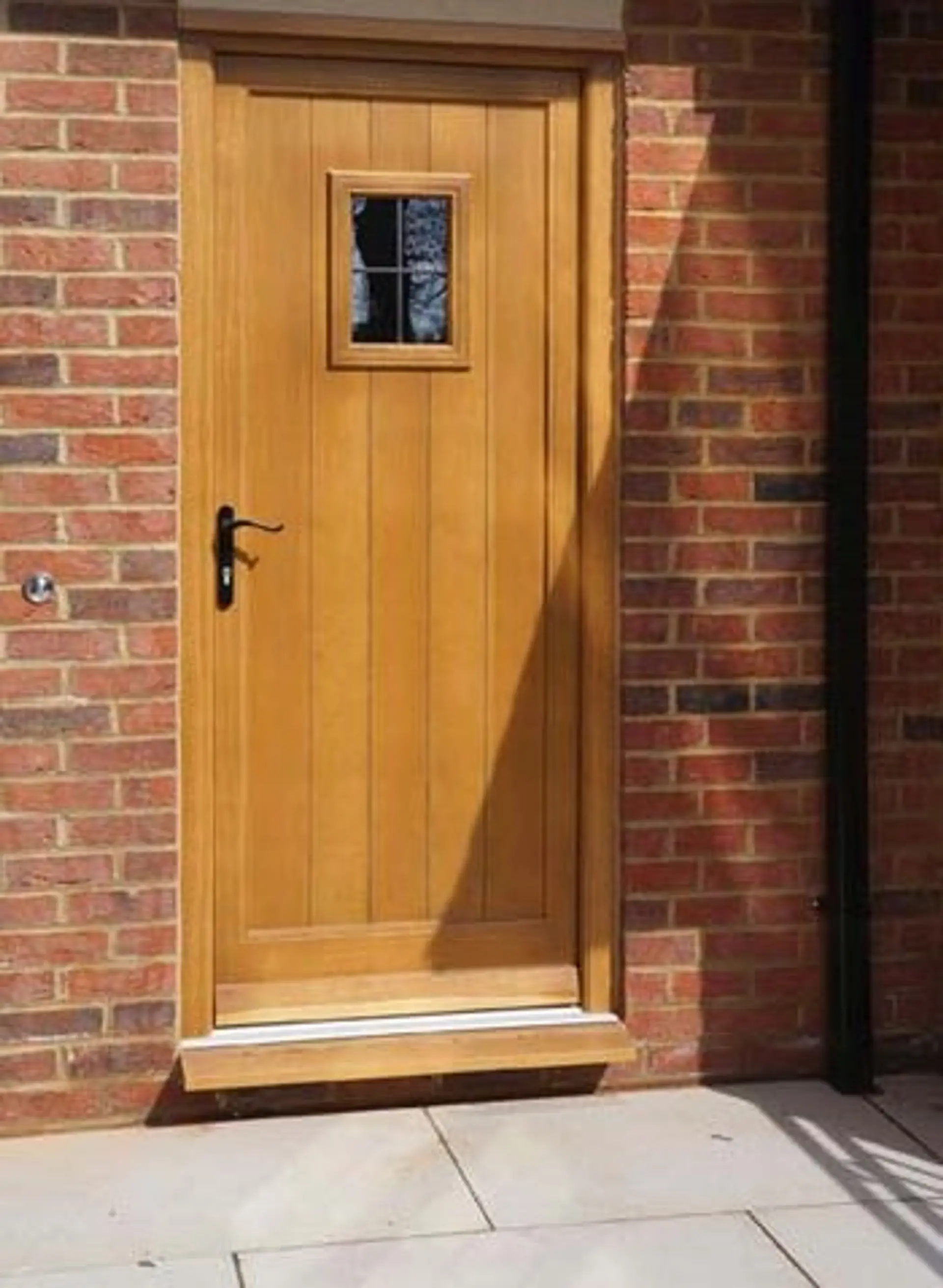 Mumford & Wood Ironmongery Black Entrance Door 5 - in