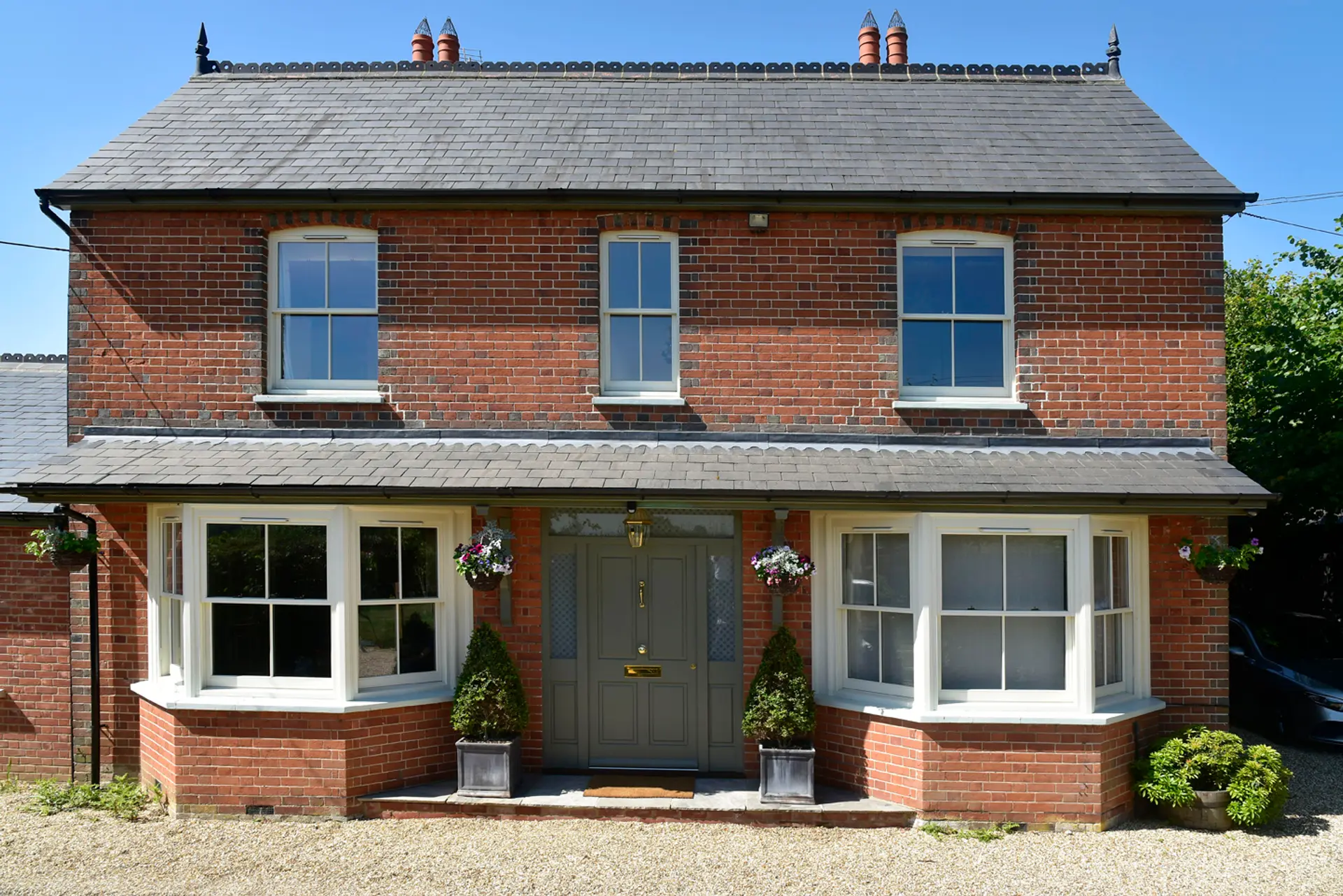 Sash Windows White Exterior 83 - Sash window in White