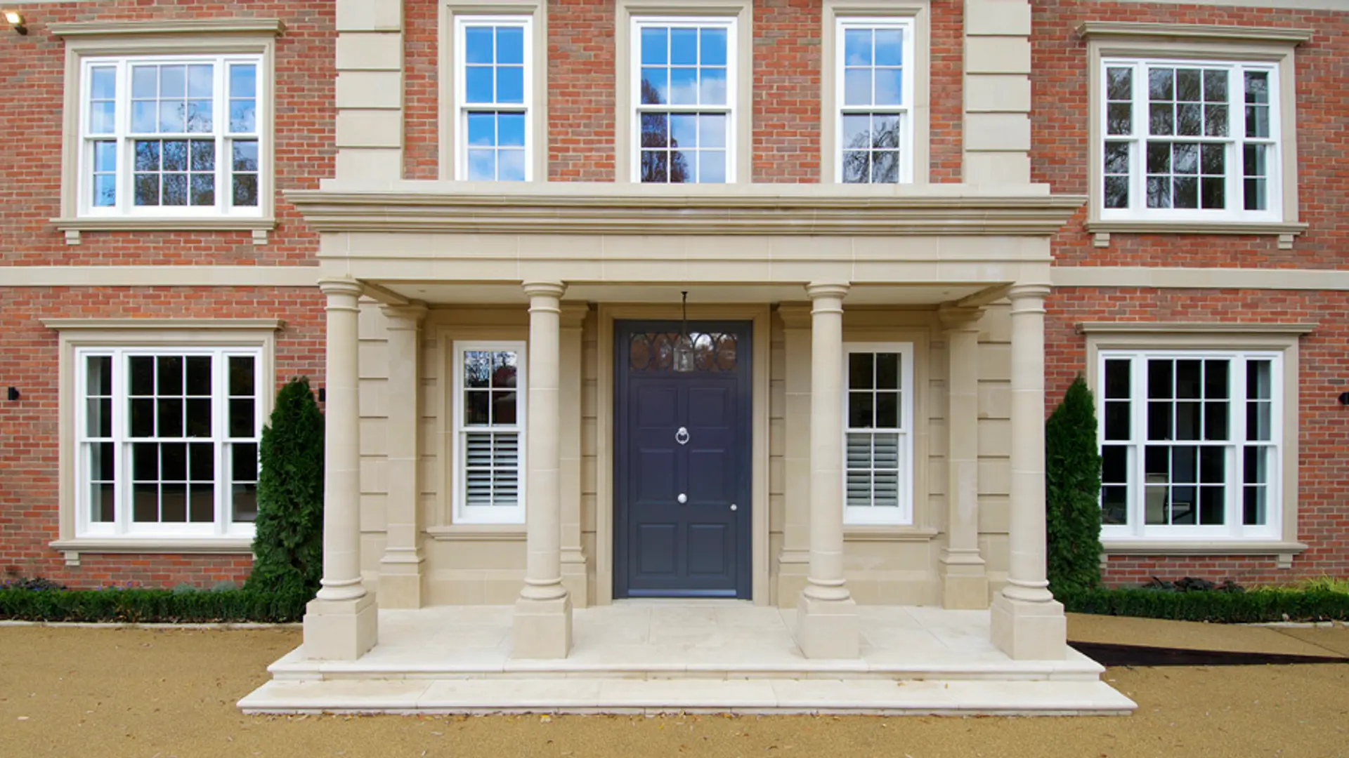 Sash Windows White Exterior 78 - Sash window in White