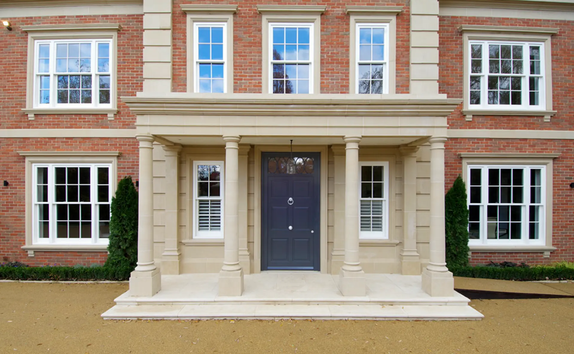 Sash Windows White Exterior 78 - Sash window in White