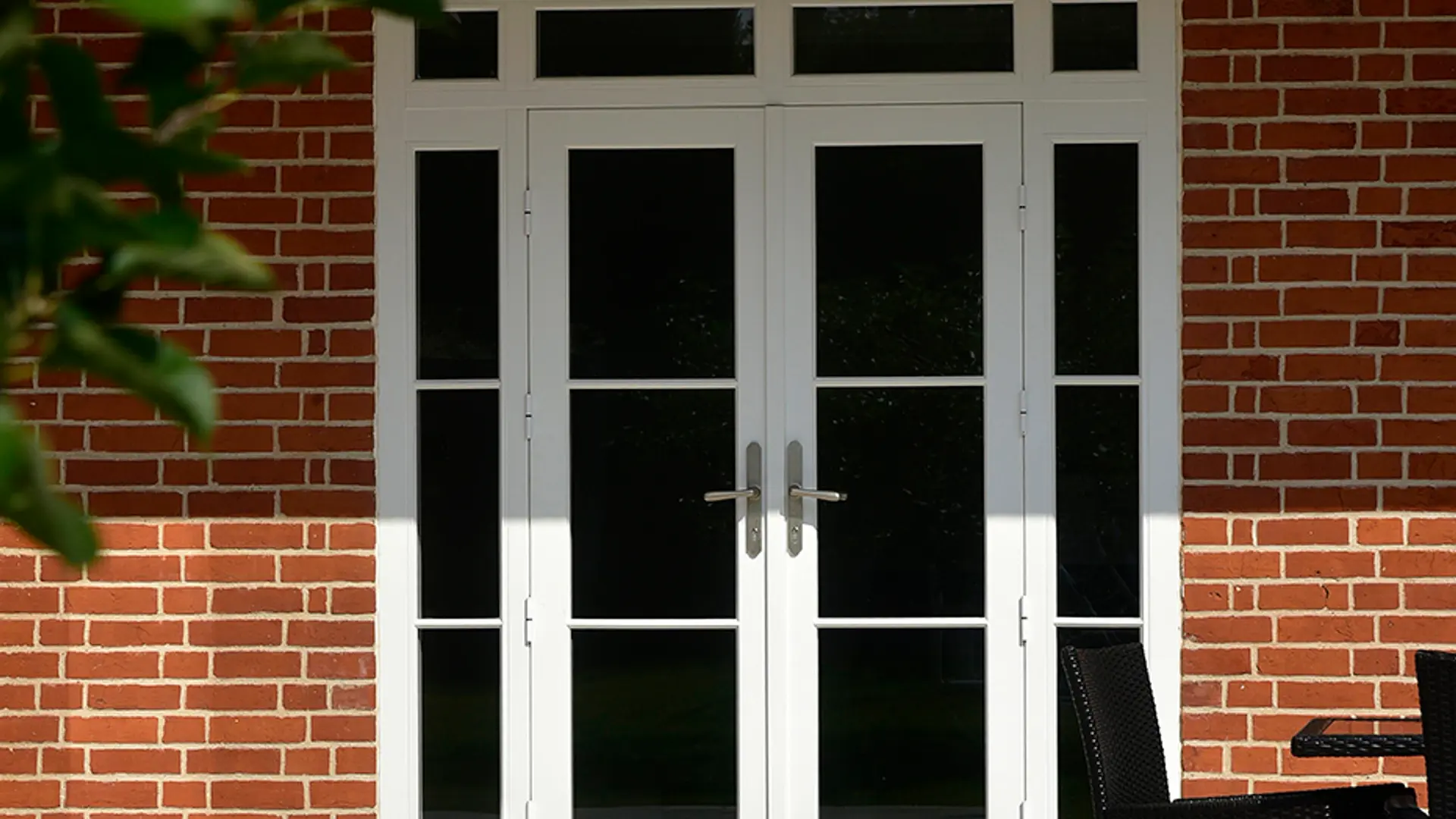 French Door White Exterior 15 - French door in White