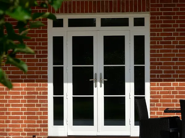 French Door White Exterior 15 - French door in White