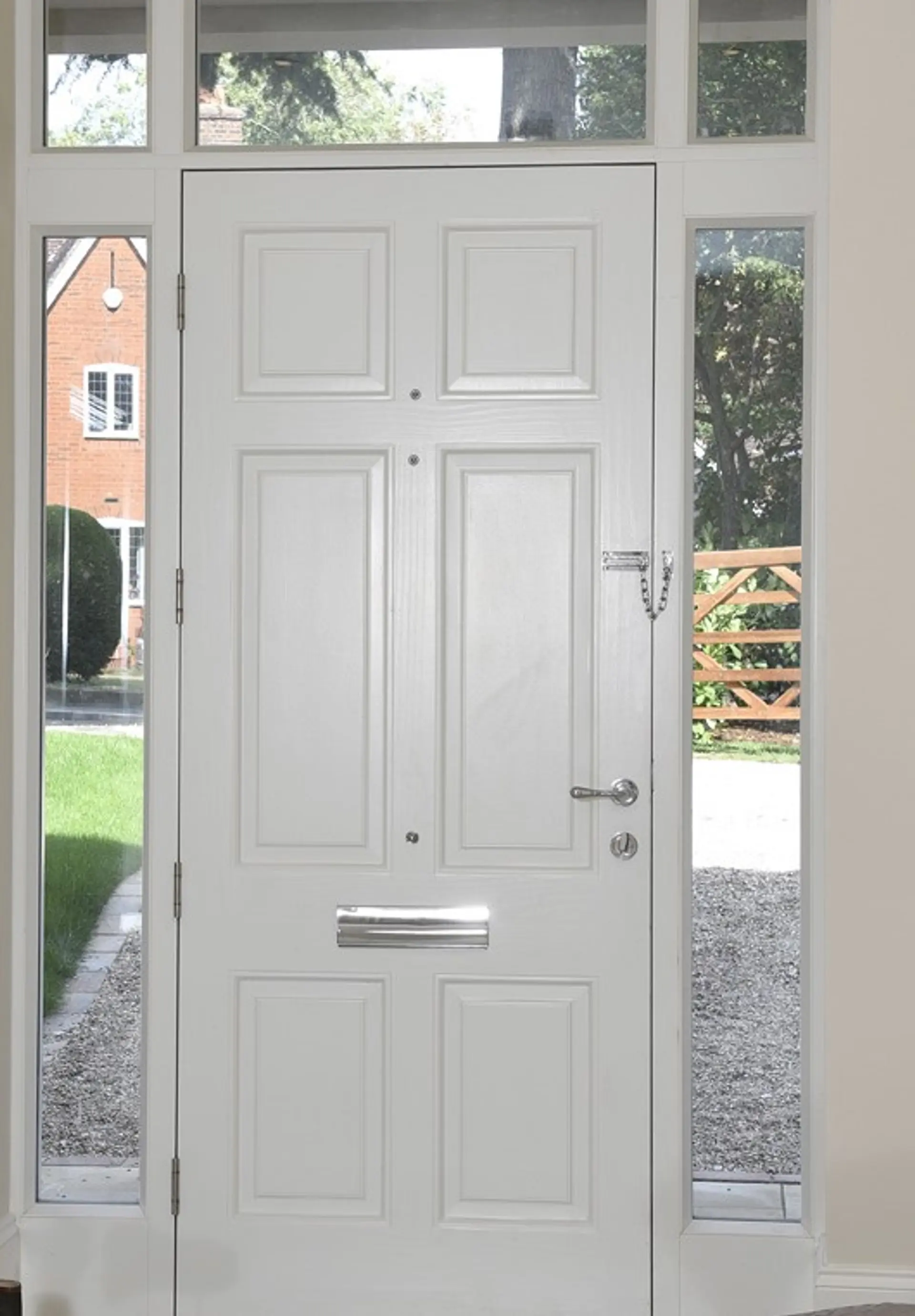Mumford & Wood Ironmongery Polished Chrome Entrance Door 20 - in