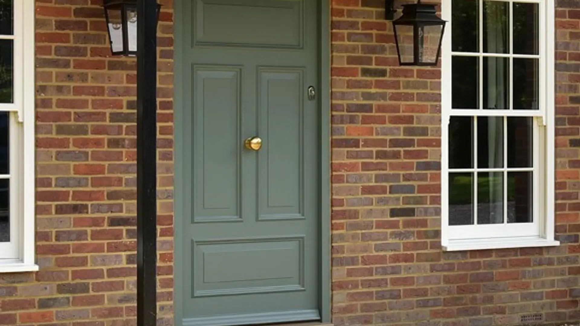 Mumford & Wood Ironmongery Brass Entrance Door 7 - in