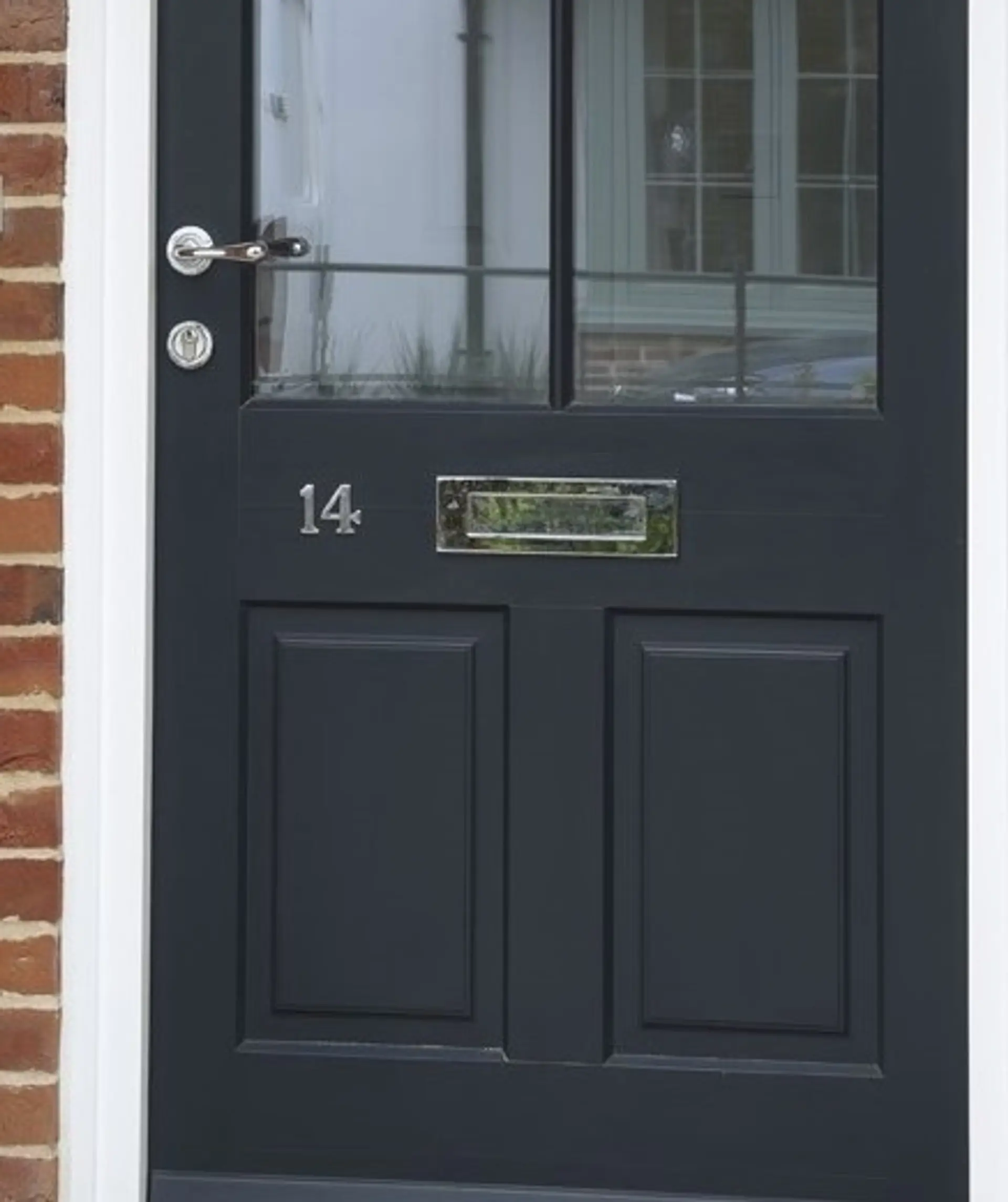 Mumford & Wood Ironmongery Polished Chrome Entrance Door 18 - in