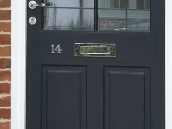 Mumford & Wood Ironmongery Polished Chrome Entrance Door 18 -  in