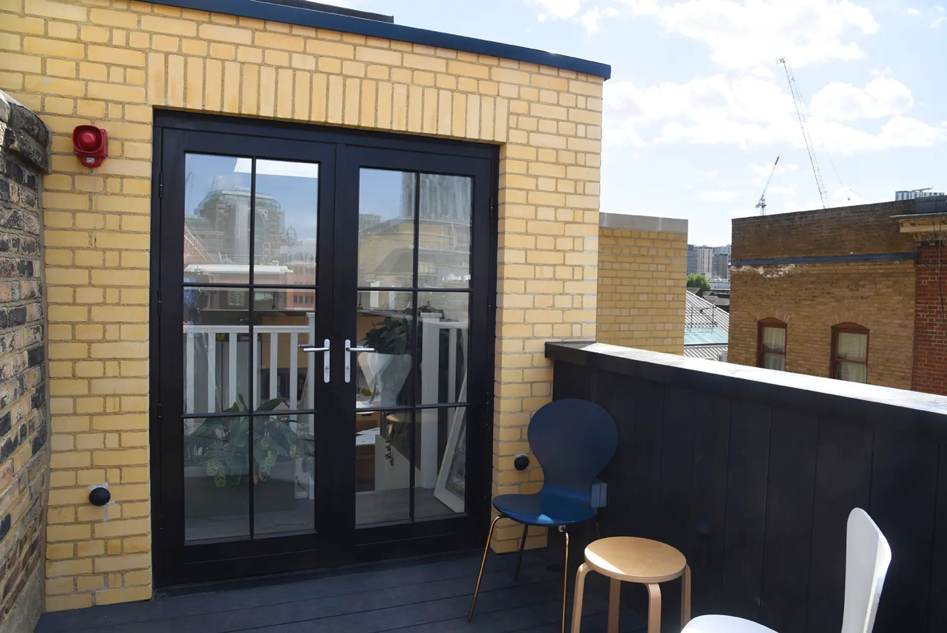 French Door Black Exterior - French door in Black
