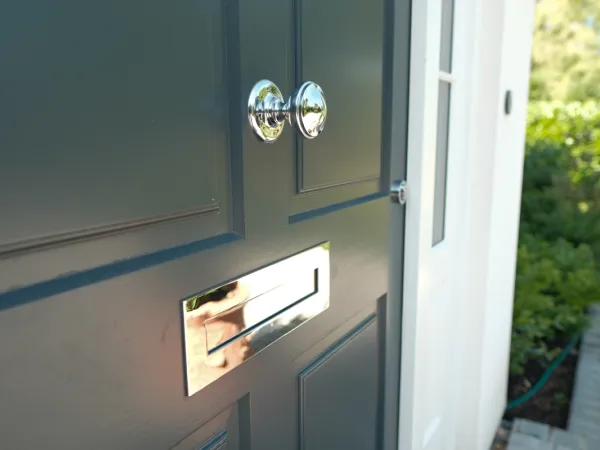 Mumford & Wood Ironmongery Polished Chrome Entrance Door 15 -  in