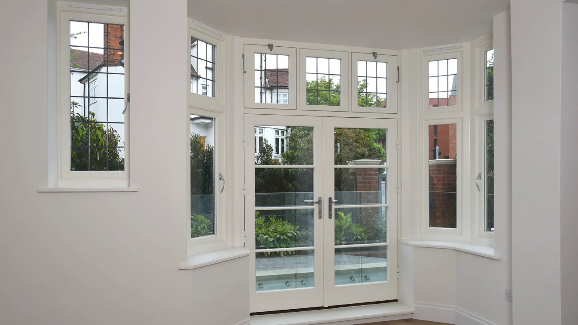 French Door White Interior 27 - French door in White
