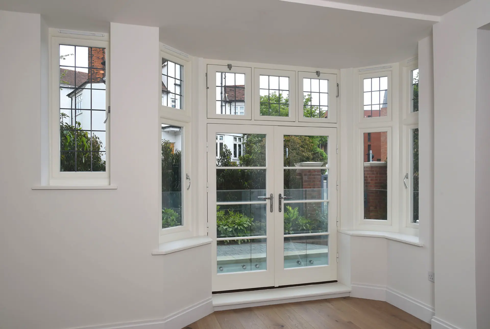 French Door White Interior 27 - French door in White