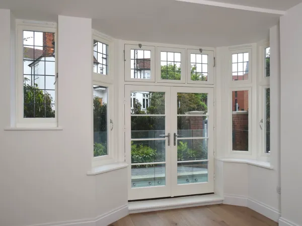 French Door White Interior 27 - French door in White