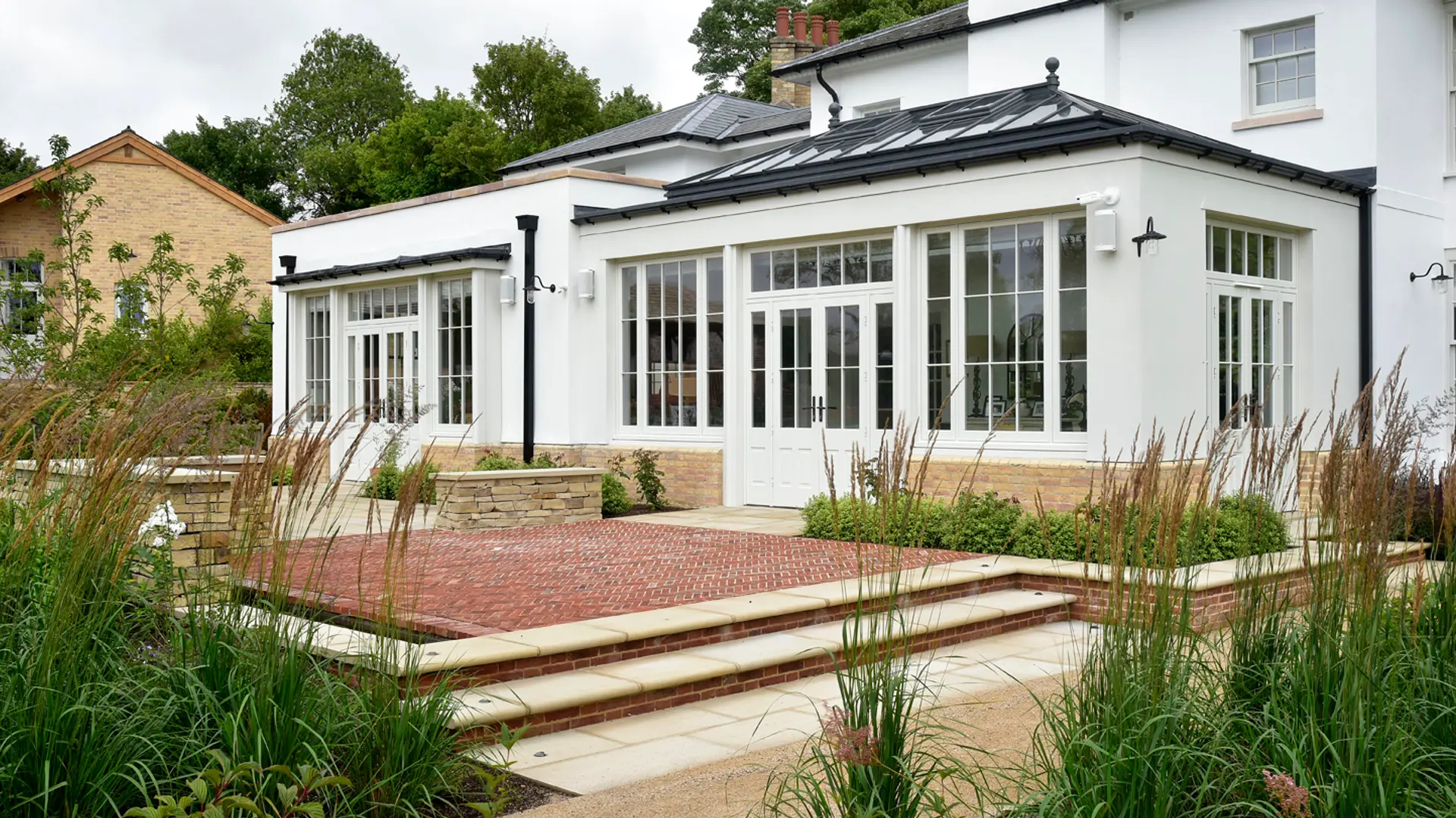 French Door White Exterior 11 - French door in White