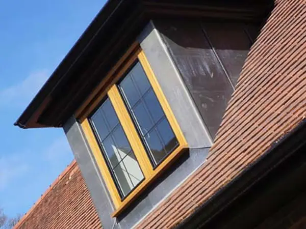 Casement Windows Stained Exterior 3 - Casement window in Stained