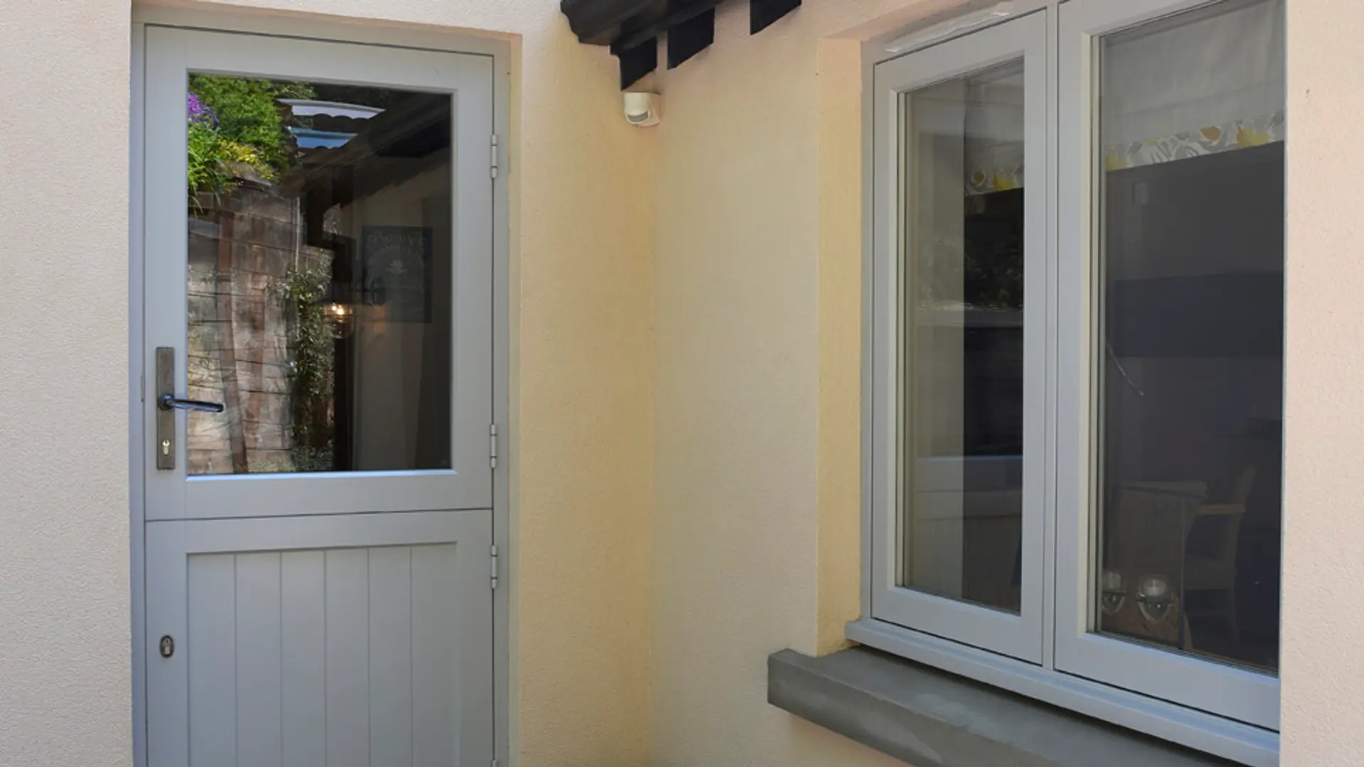Stable Door White Exterior - Stable door in White